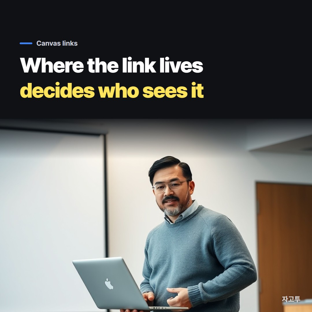 A teacher at a laptop preparing a course page